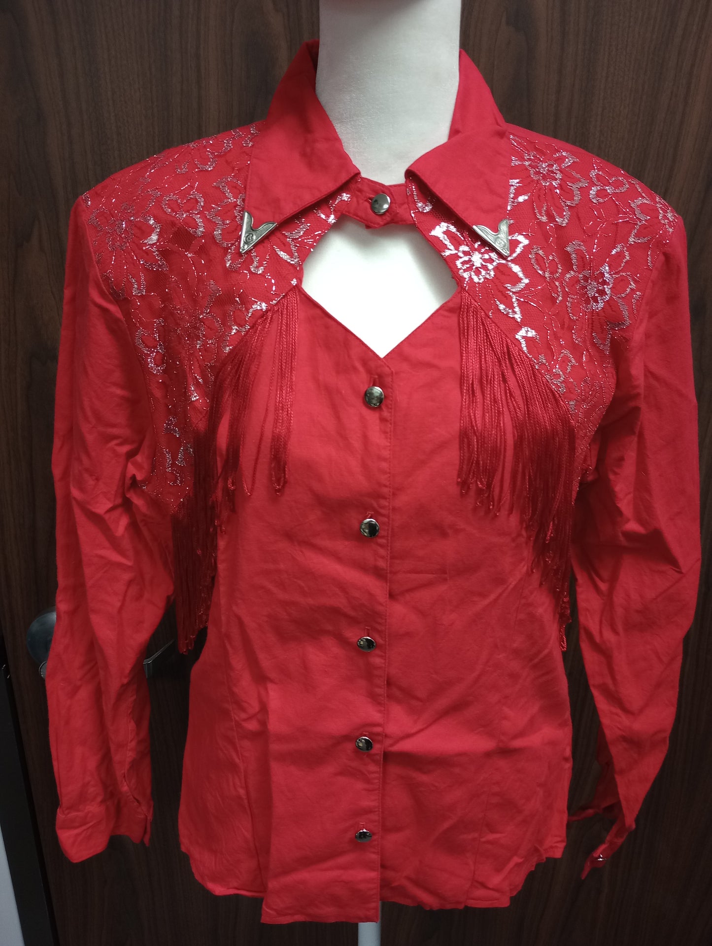 Women's Western Red Shirt