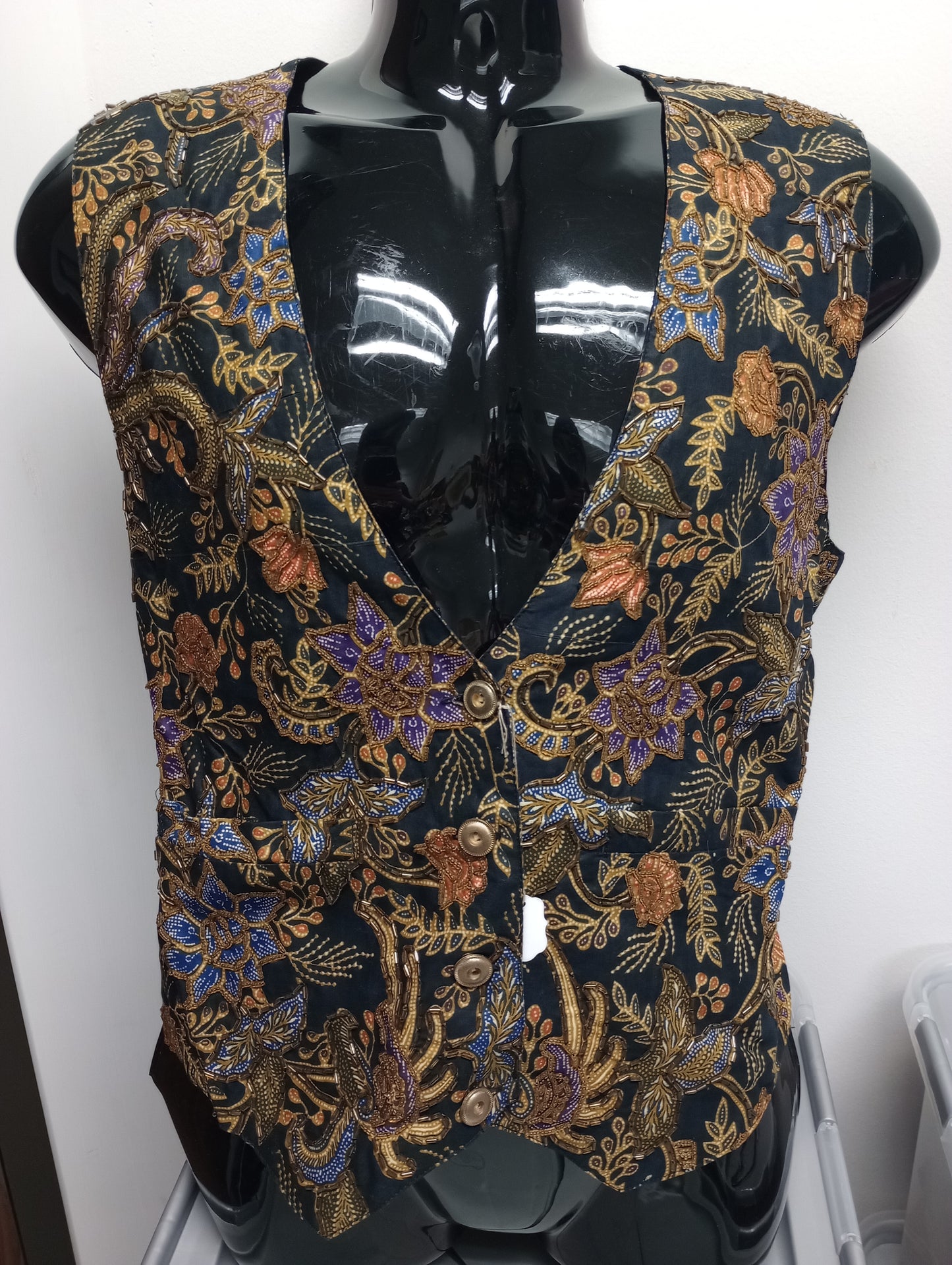 Men's Floral Vest