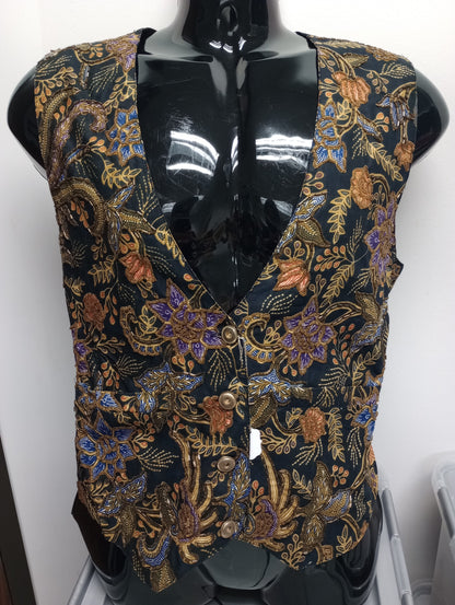 Men's Floral Vest