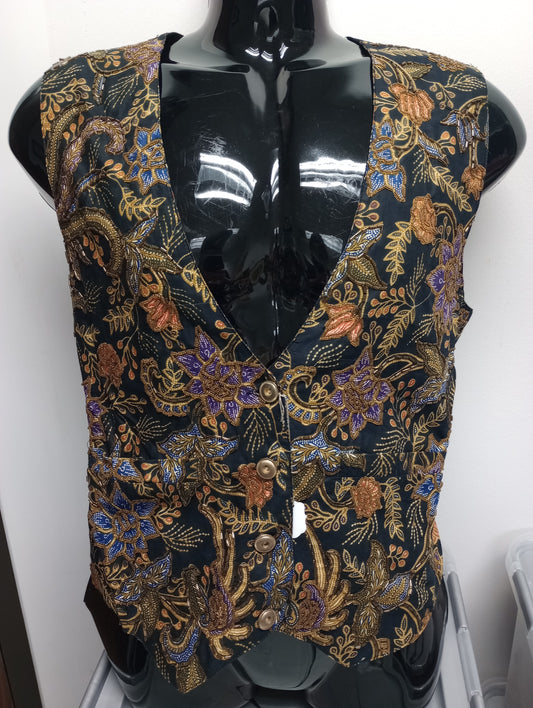 Men's Floral Vest