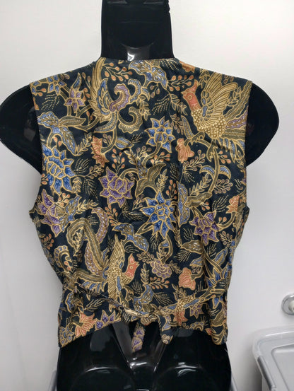 Men's Floral Vest