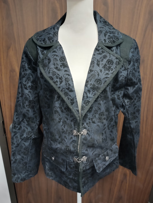 Women's Medium Blue/Black Jacket