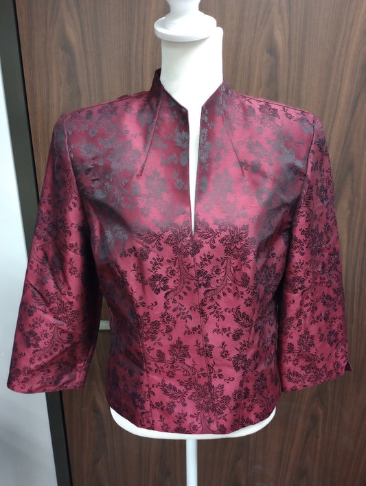Women's Red Floral Jacket